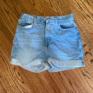 vintage-styled denim BDG shorts